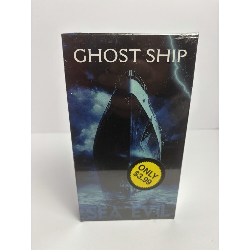 Ghost Ship VHS Brand New Factory Sealed Unopened 2002